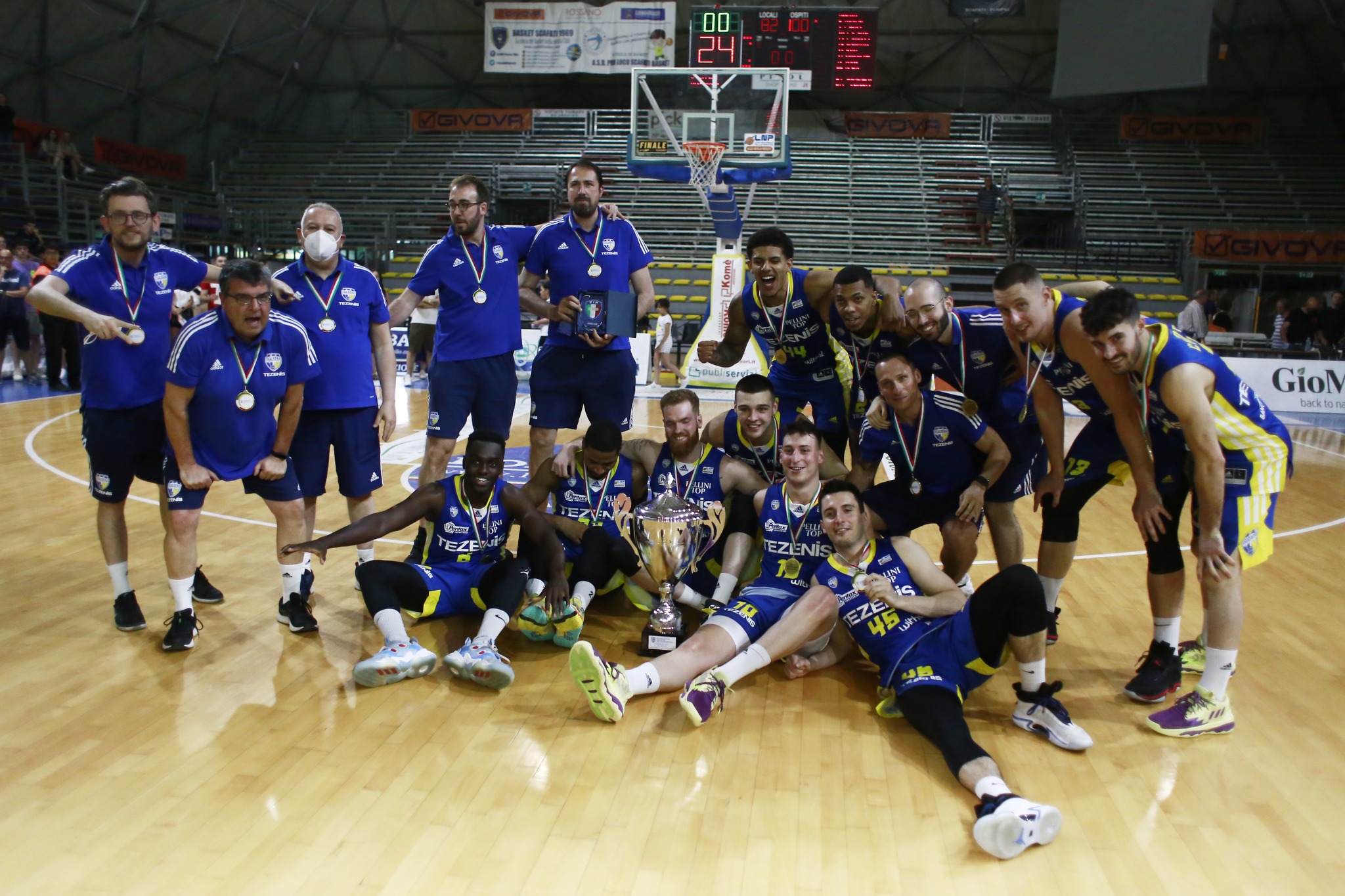 Scaligera Basket, arriva anche il titolo di Campione d’Italia A2