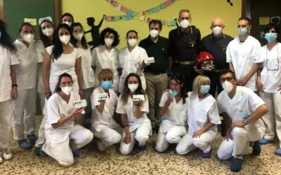 Ospedale di Marzana: donazione dei Vigili del Fuoco di Caldiero a favore del progetto “odontoiatria e autismo”
