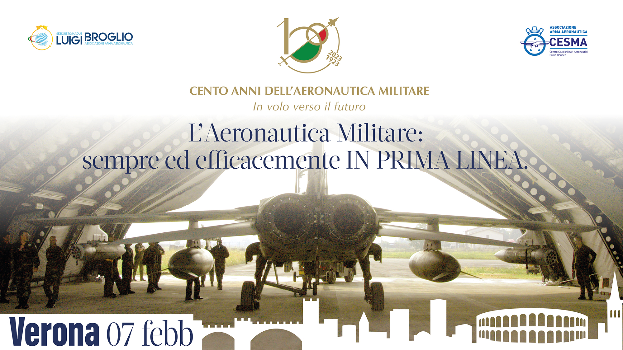 Aeronautica Militare, cent’anni al servizio dell’Italia: domani convegno alla Gran Guardia