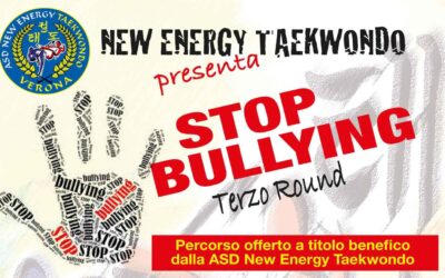 Stop Bullying, un progetto di New Energy Taekwondo Verona per dire stop al bullismo