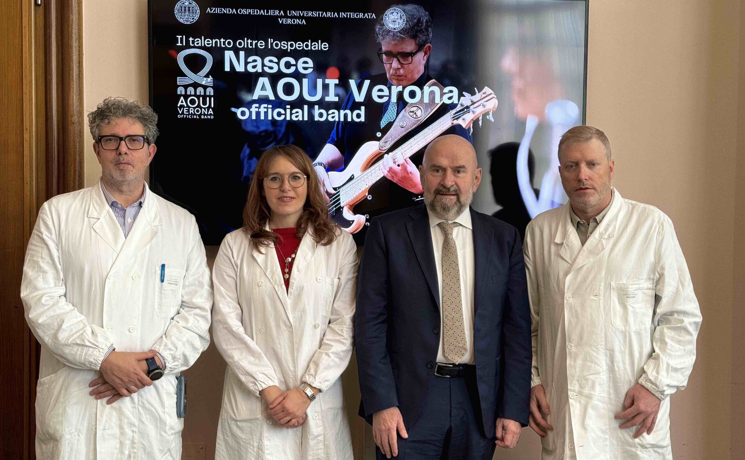 Nasce la AOUI Verona Official Band, il primo gruppo musicale formato da dipendenti dell’Azienda Ospedaliera