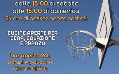 Buster Basket: sabato 8 e domenica 9 giugno 24h di basket a Povegliano