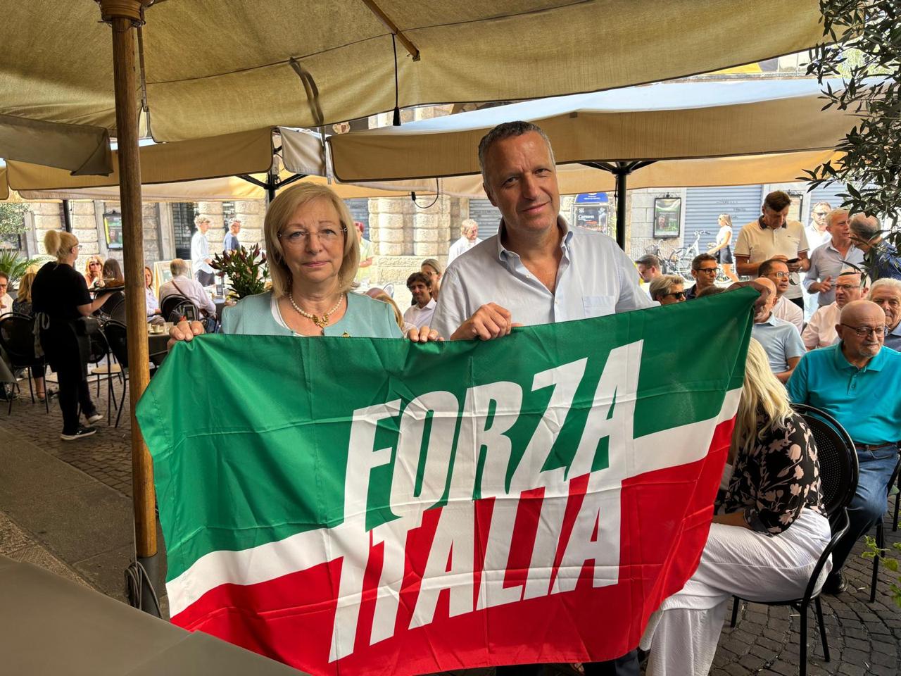 Forza Italia, Paola Boscaini e Flavio Tosi: ticket ai Parlamenti